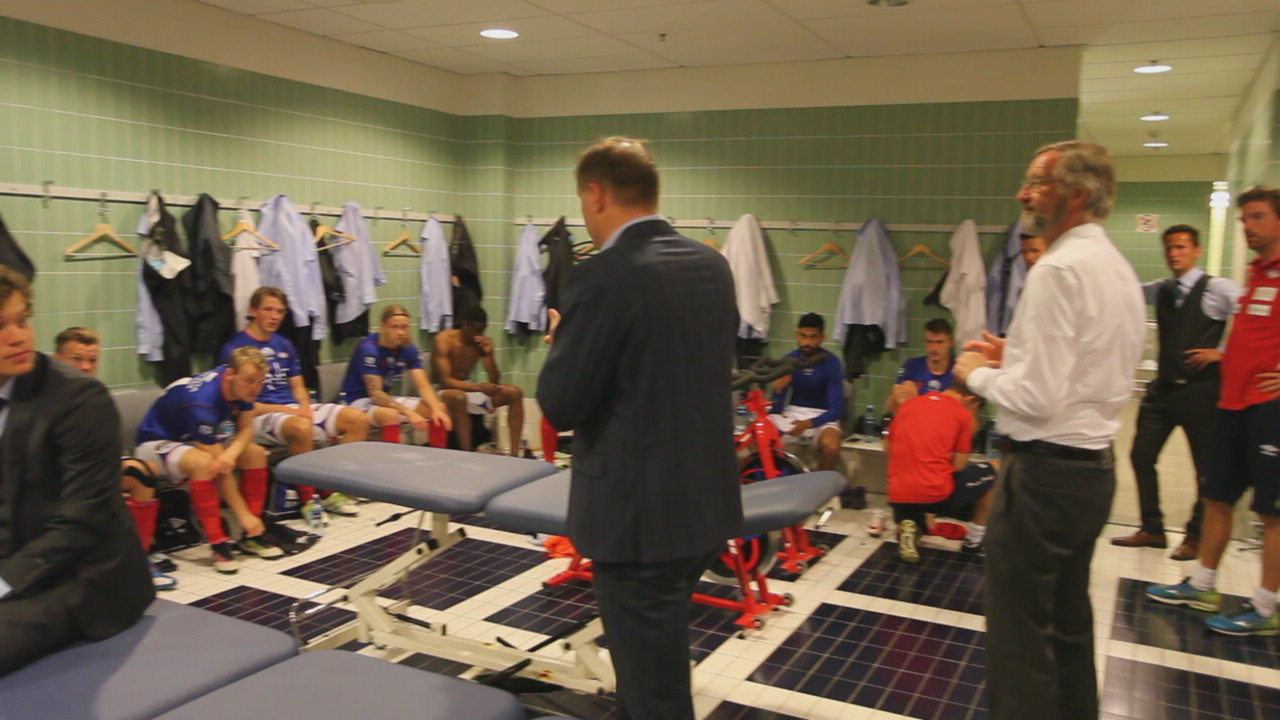 Jubel fra garderoben